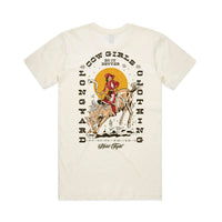 Cowgirls Do It Better Tee (Womens) - Cream